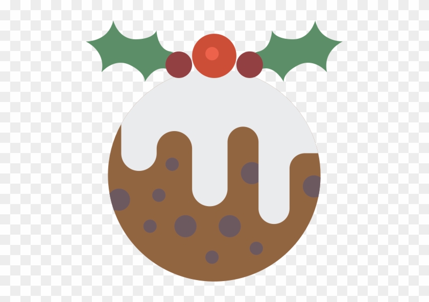 Christmas, Christmas, Pudding, Dessert, Xmas Icon, - Christmas Pudding Icon #1590393