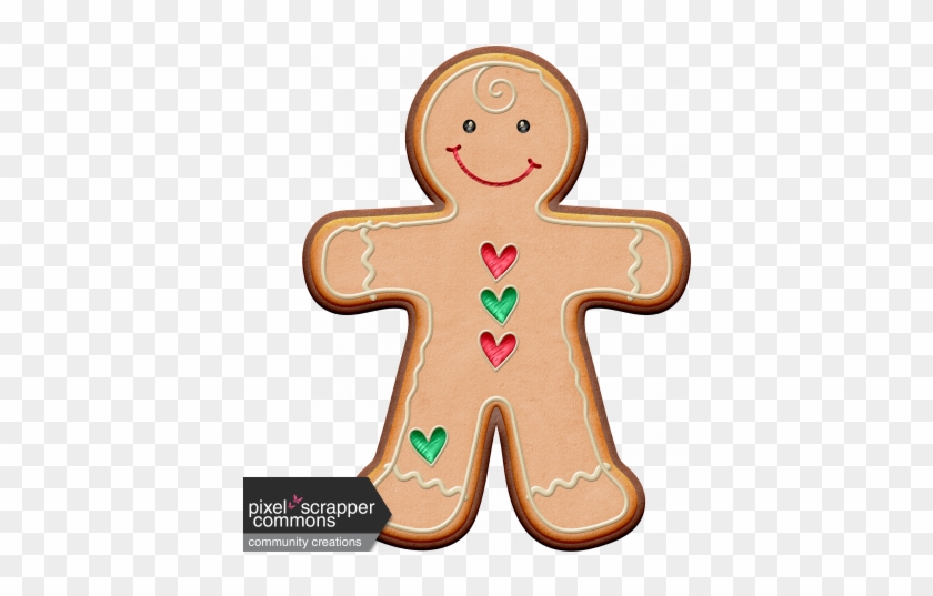 Gingerboy Cookie 01 Graphic By Tina Shaw - Gingerbread #1590398
