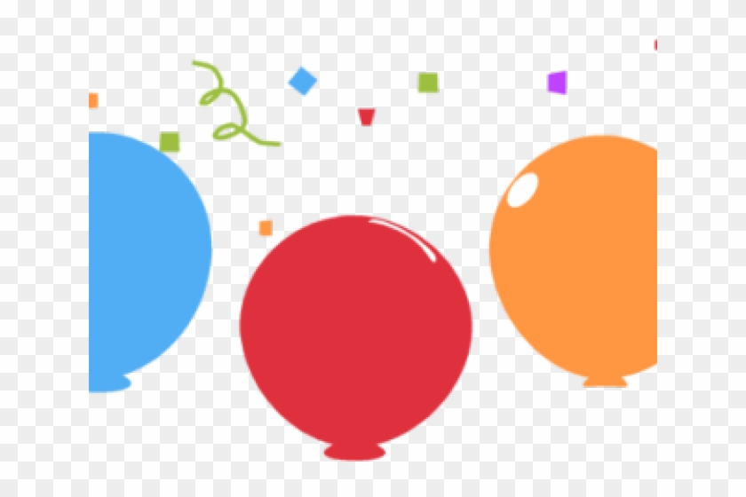 Party Balloons Clipart - Circle #1590412