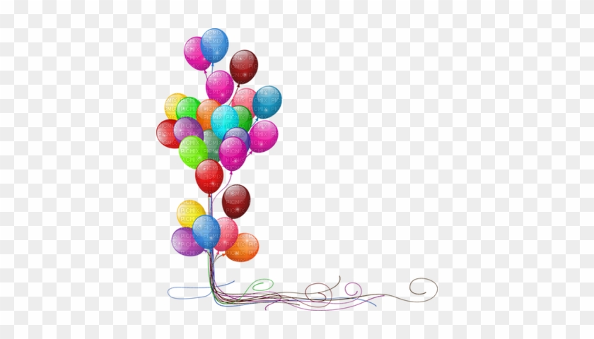 Globos Cumpleaños Png Clipart Birthday Clip Art - Ballon De Fete Png #1590415
