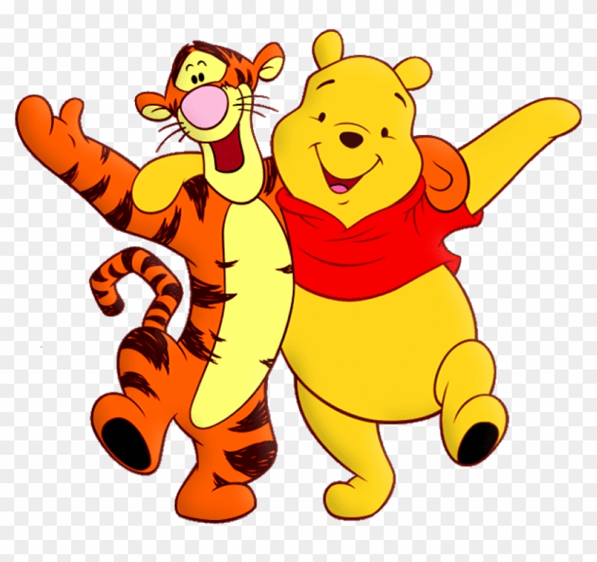 Free Png Download Cartoon Winnie Clipart Png Photo - Ursinho Pooh E Tigrão #1590420