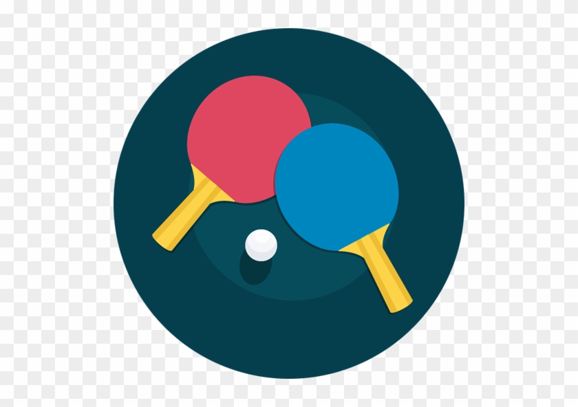 Table Tennis Flat Design #1590494