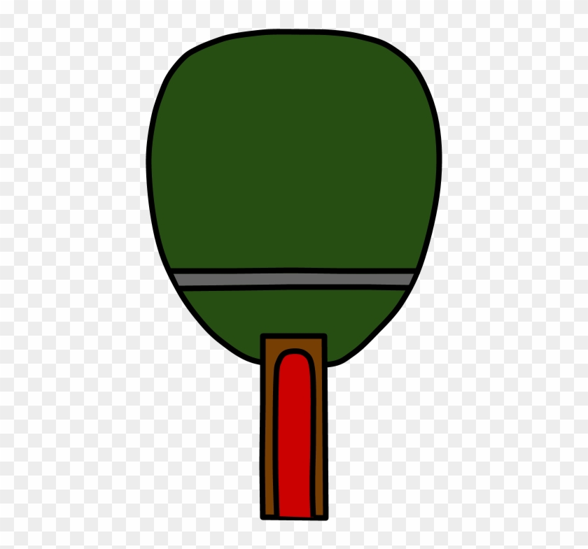 Ping Pong Paddle, Table Tennis, Dark Green - Ping Pong Paddle, Table Tennis, Dark Green #1590549