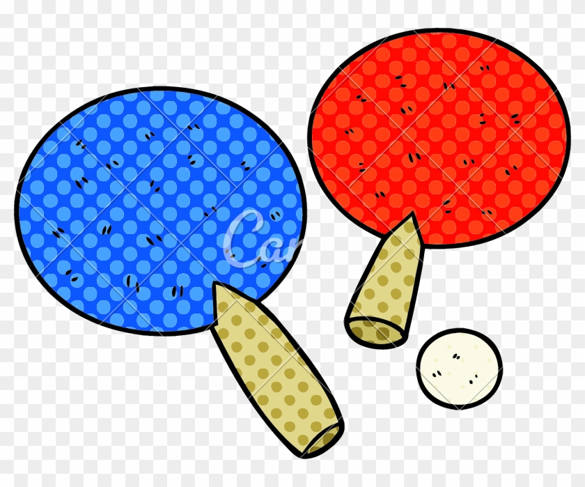 Cartoon Table Tennis Bats - Black Frame Glasses Png #1590552