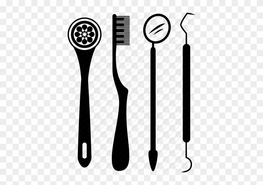 Tools Clipart Dentist - Dentist Tools Icon Png #1590622