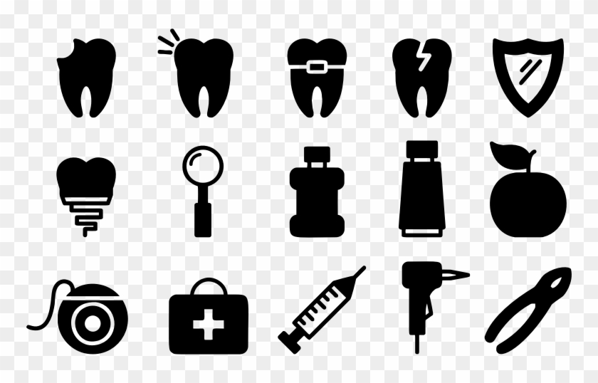 Medium Image - Dentist Silhouette #1590624