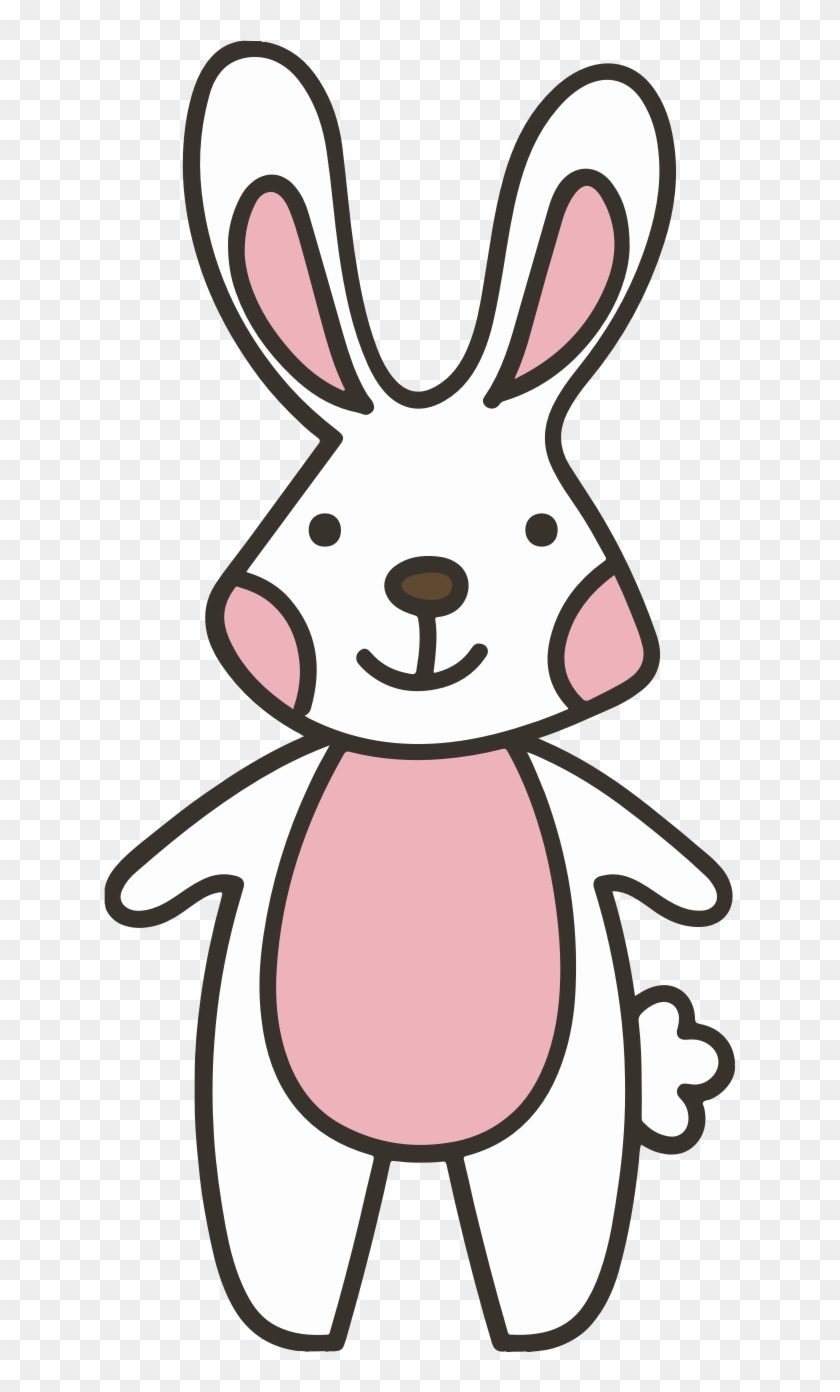 Domestic Rabbit Easter Bunny Hare - Clipart Cute Rabbits #1590679
