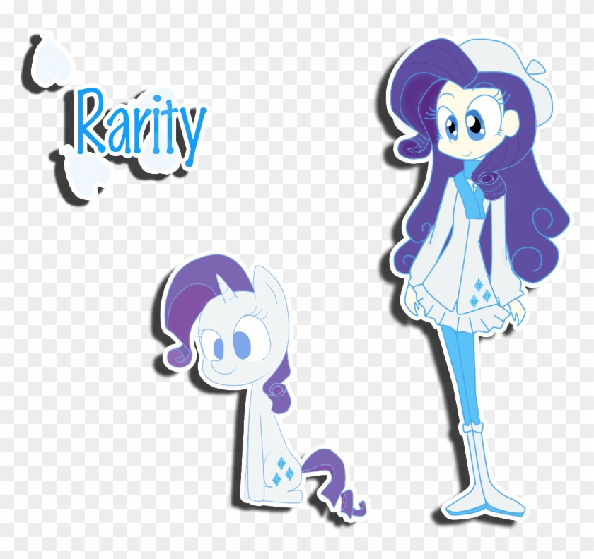 Uploaded - Rarity Human And Pony #1590748