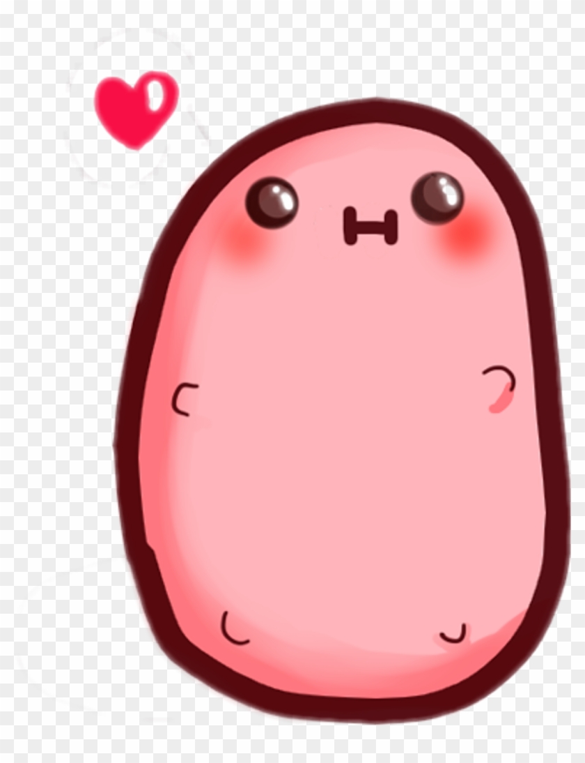 Potato Sticker - Potato Anime Drawing #1590790