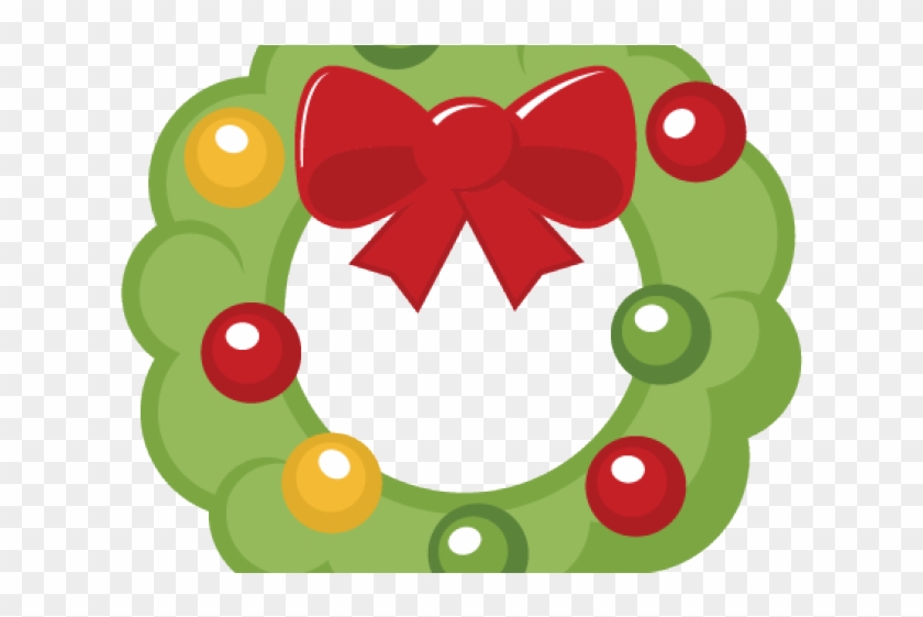 Christmas Wreath Cuttable Clipart #1590938