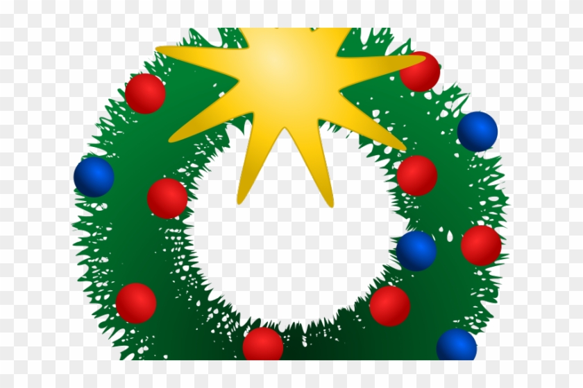 Christmas Wreaths Clipart - Festive Images Clip Art #1590942