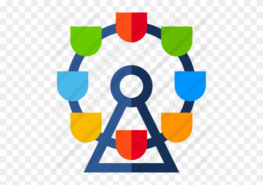 Ferris Wheel Free Icon - Circle #1590979