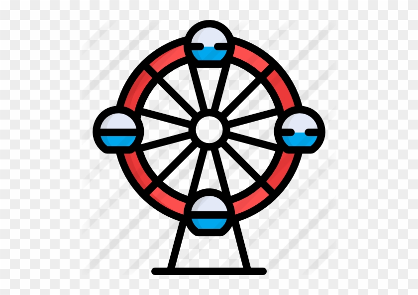 Ferris Wheel Free Icon - Stain Glass Gobo #1590988