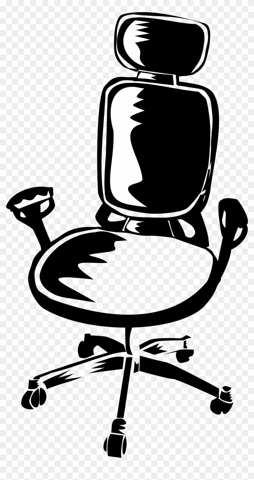 Office Chair - Desk Chair Clip Art #1591019