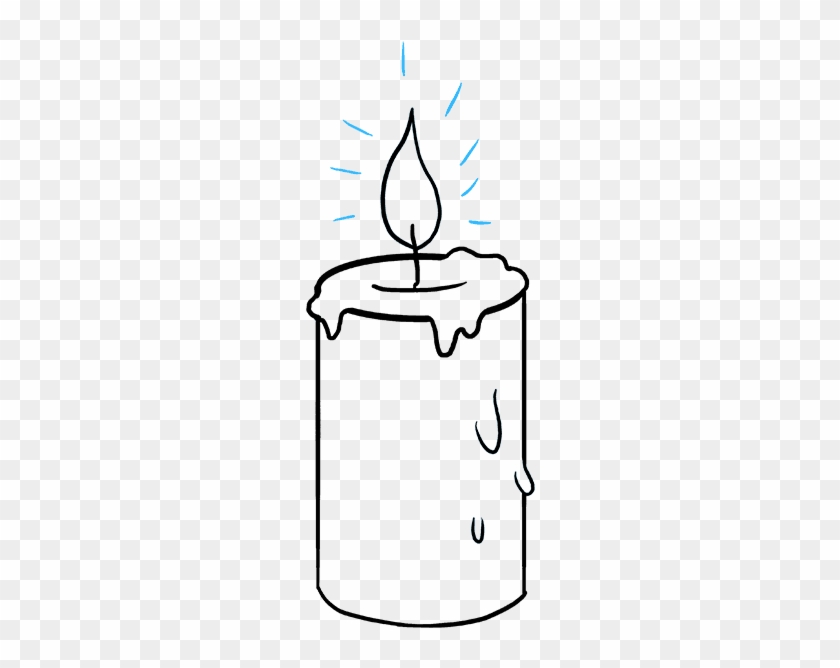 680 X 678 5 - Easy To Draw Candle #1591127