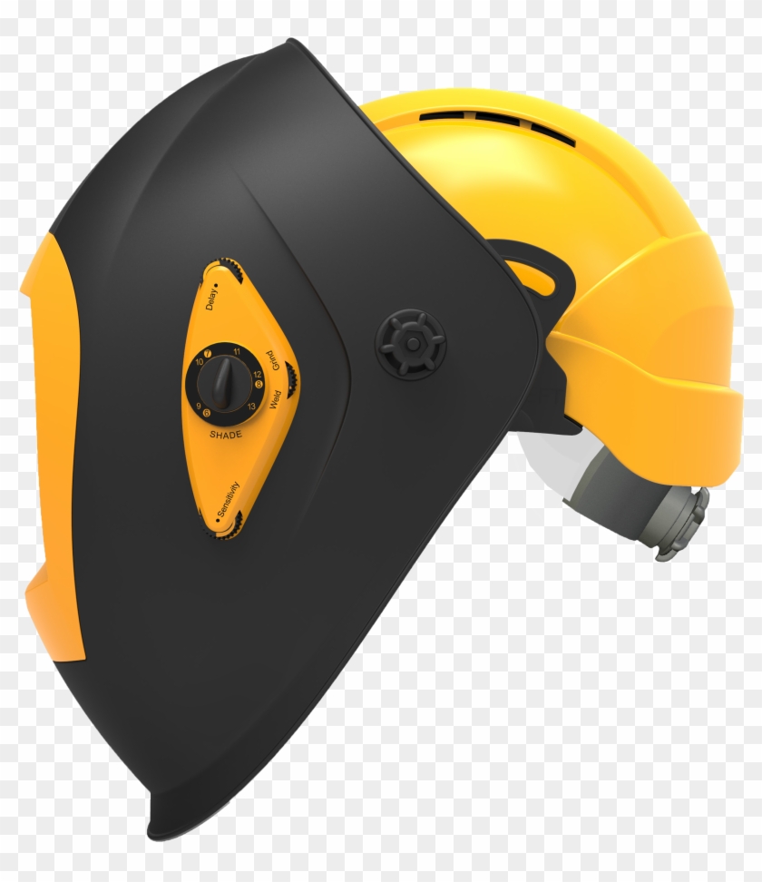 Wh70 Gds Hard Hat - Helmet With Welding Mask #1591175