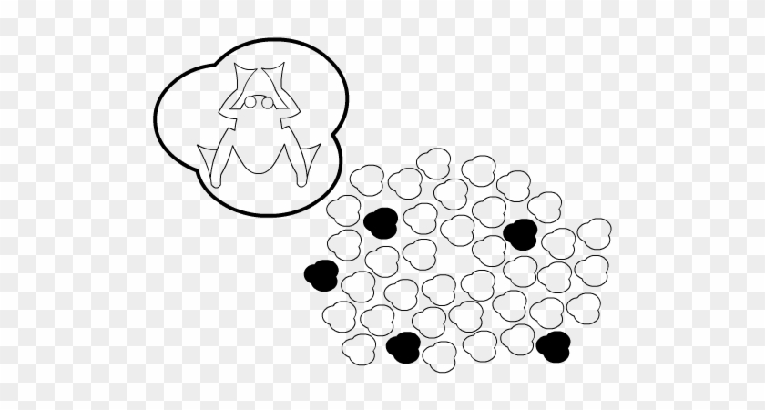 Lilypad Drawing Line - Line Art #1591314