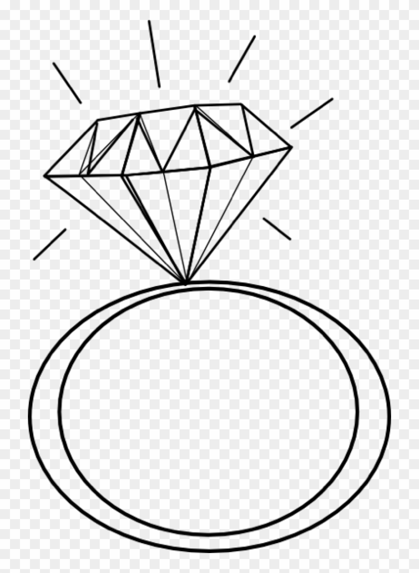 Permalink To Engagement Ring Clipart Cloud Clipart - Diamond Rings Clip Art #1591327