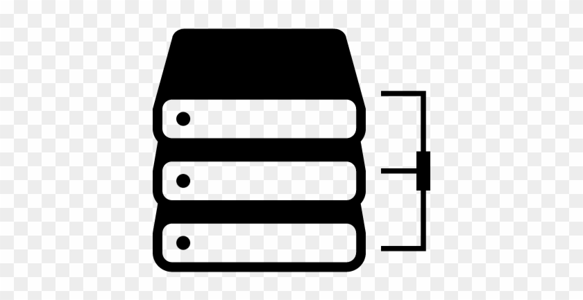 Stack Of Books With Bracket Vector - Book #1591336