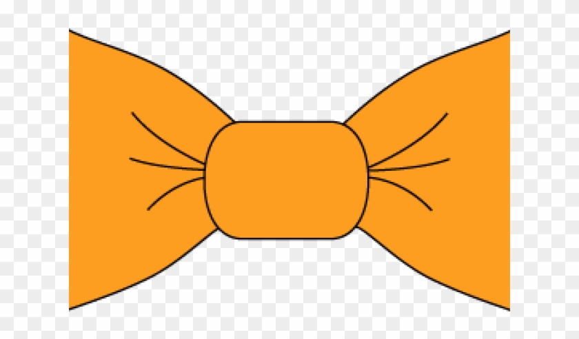 Orange Bow Clipart #1591345