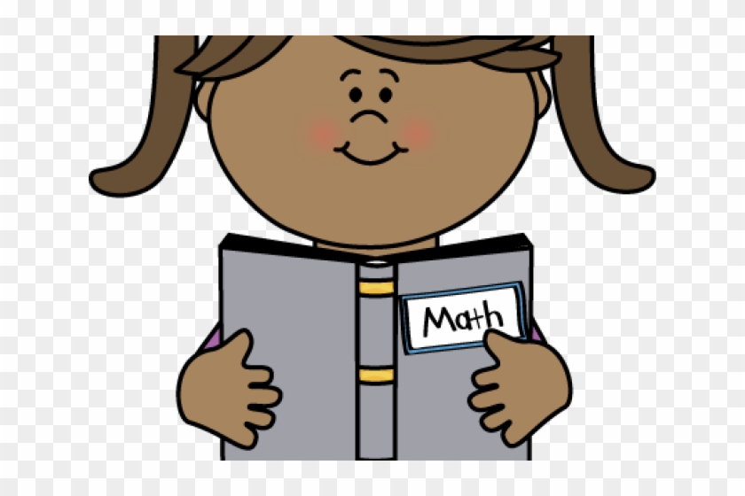 Mathematics Clipart Child - Student Reading Math Clip Art #1591427
