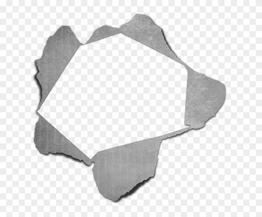 640 X 616 4 - Paper Rip Hole Png #1591466