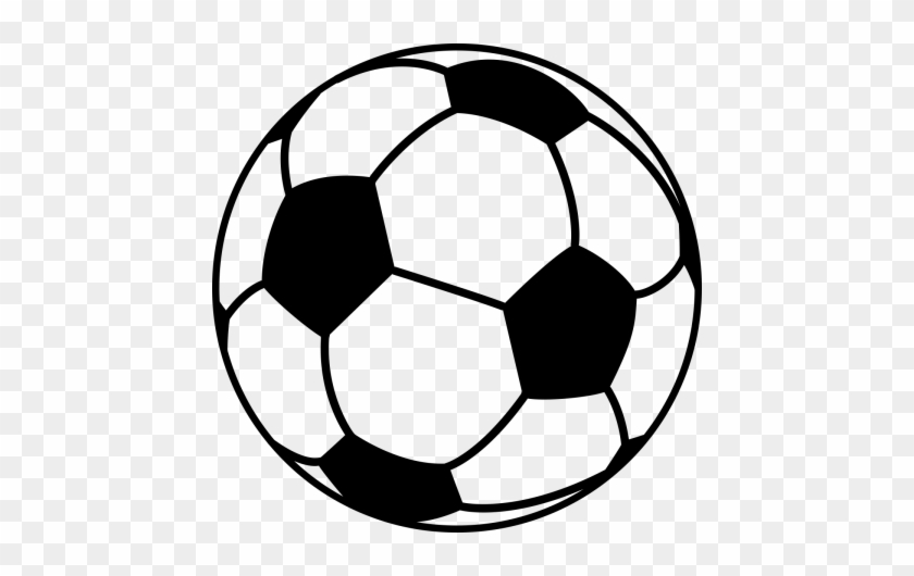 Football Line Art - Soccer Ball Clipart #1591472