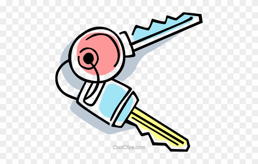 Keys And Locks Royalty Free Vector Clip Art Illustration - Keys And Locks Royalty Free Vector Clip Art Illustration #1591542