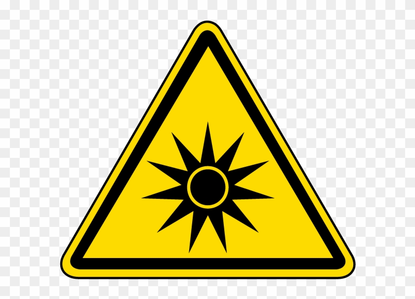 Optical Radiation Warning Label - Optical Radiation Sign #1591599