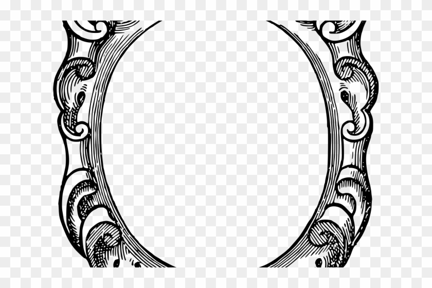 Mirror Clipart Line Art - Clip Art #1591641