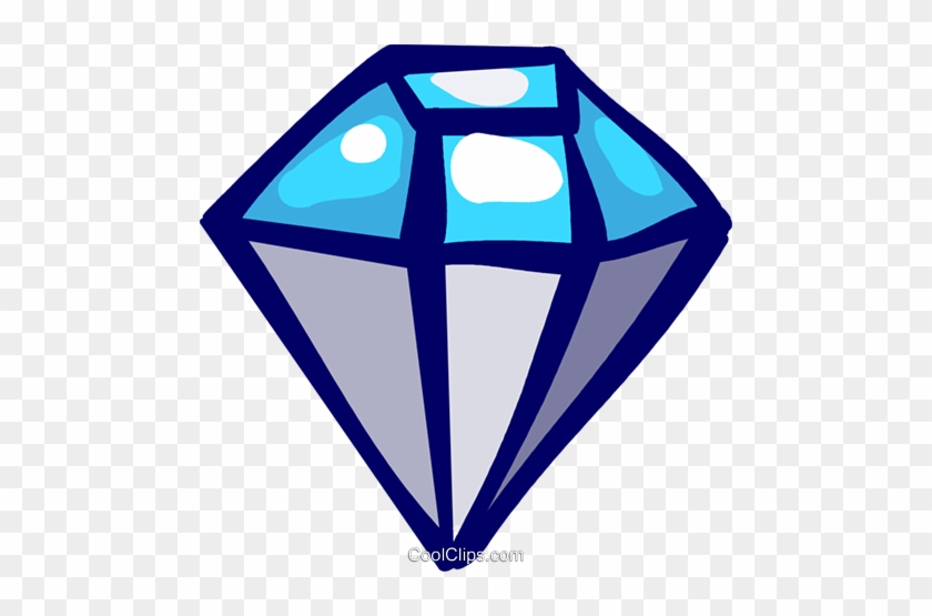 Precious Stones Royalty Free Vector Clip Art Illustration - Emblem #1591652