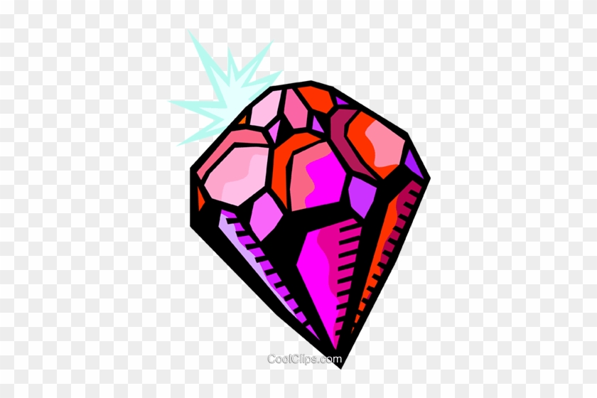 Precious Stones Royalty Free Vector Clip Art Illustration - Edelstein Clipart #1591658