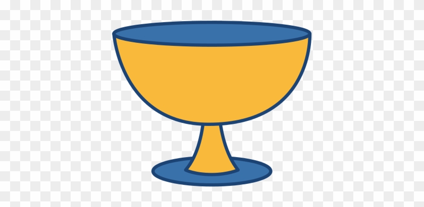 Holy Chalice Isolated - Chalice And Bread Cute Cartoon #1591736