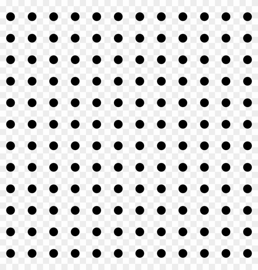 Black Polka Dot Transparent #1591795