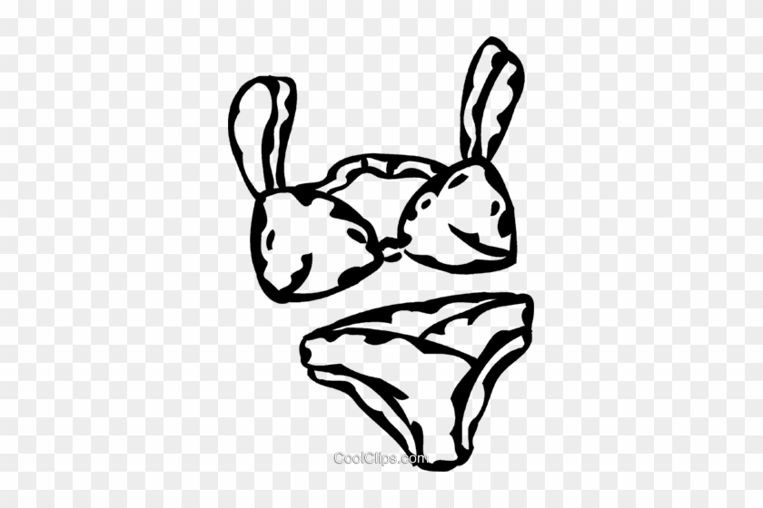 Underwear Royalty Free Vector Clip Art Illustration - Underwear Royalty Free Vector Clip Art Illustration #1591895