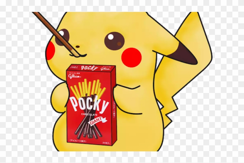 Good Evening Clipart Chocolate - Pikachu Pocky #1591948