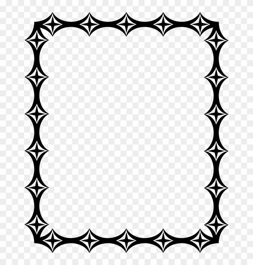 Line Art Borders For Invitation #1591966