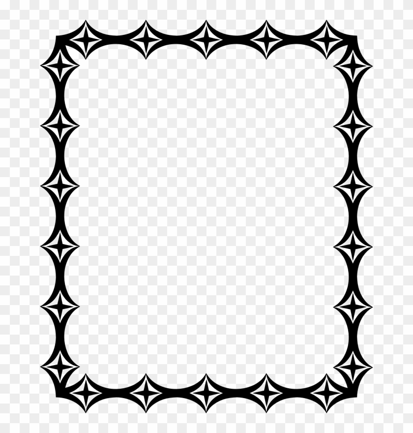 Line Art Borders For Invitation #1591966