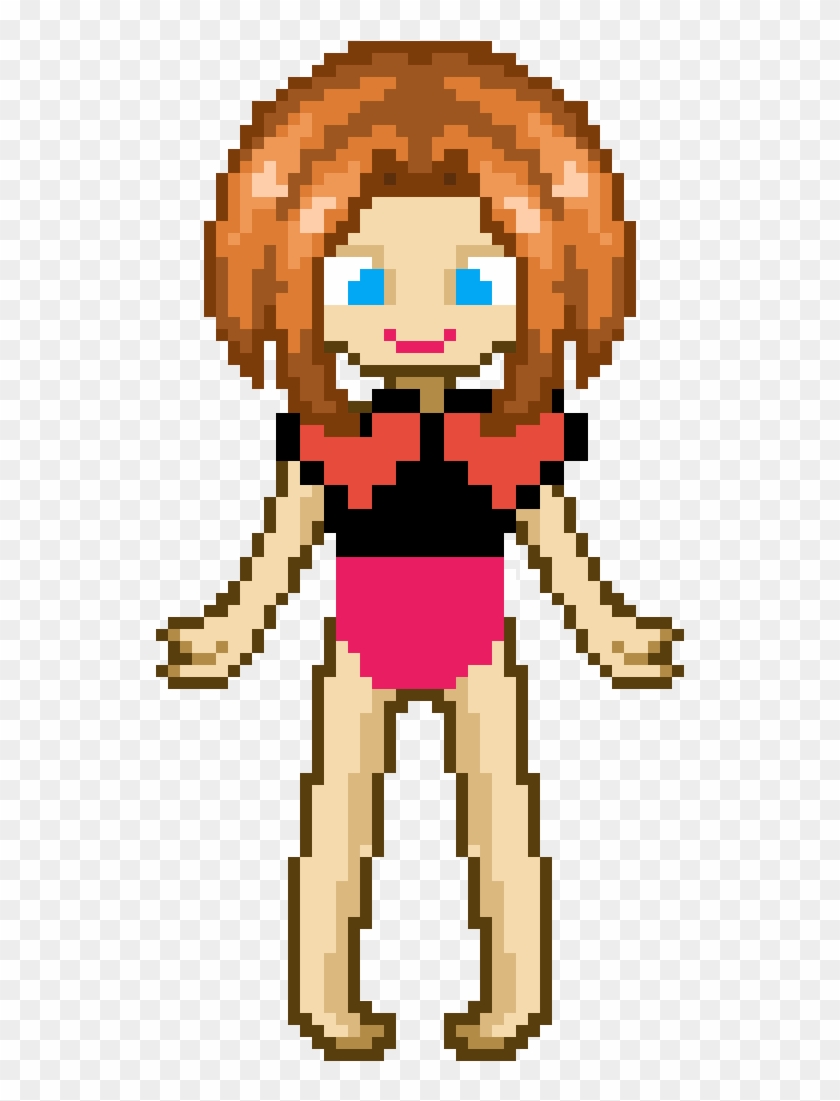 Swim Wear - Grid Aphmau Pixel Art #1591995