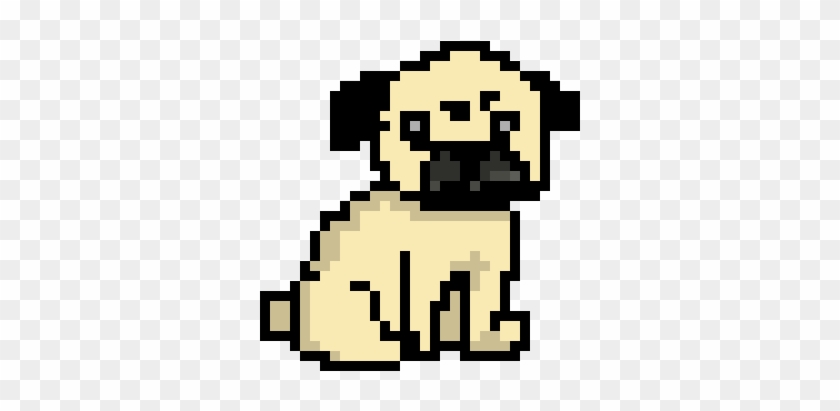 Pug - Pug Pixel Art #1592003