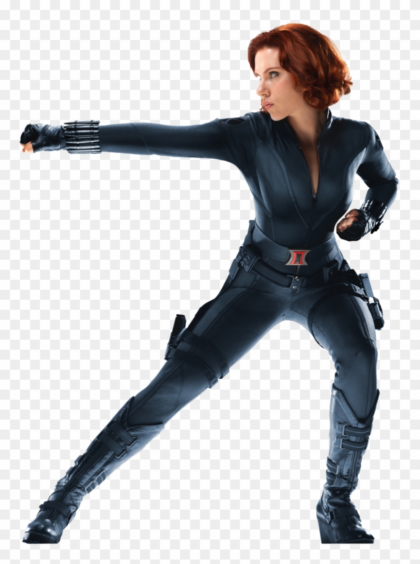 Clipart 52365 - Black Widow Avengers 2012 #1592021