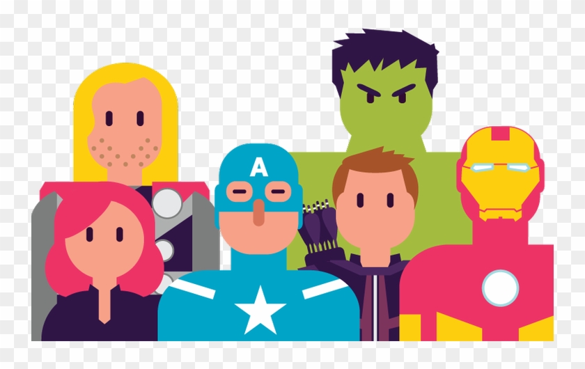 Avengers, Banner, And Black Widow Image - Cartoon #1592044