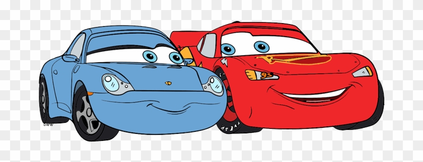 Lightning Mcqueen Sally Mater Clipart #1592089