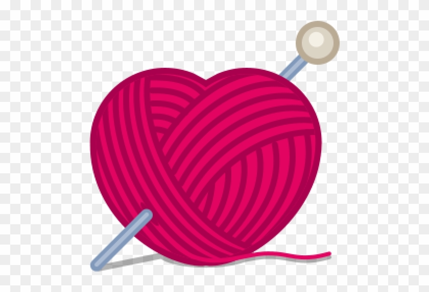 Me/wp Cat Yarn Icon - Heart Shaped Yarn Ball #1592144
