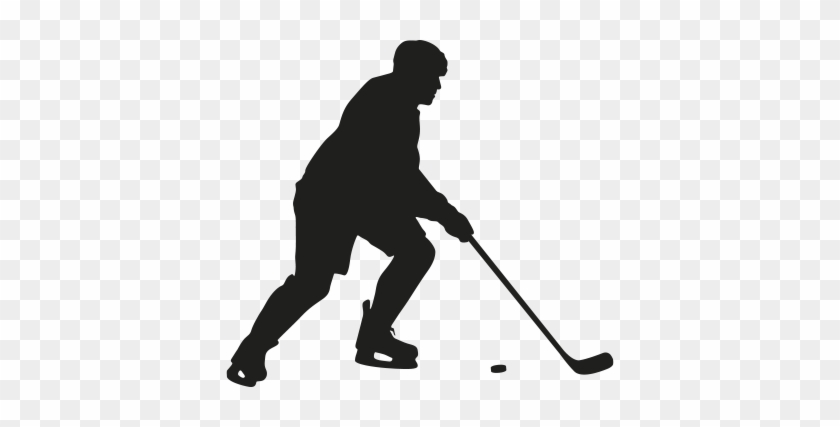 Toronto Ice Hockey Shooting Training Classes Intech - Hockey Player Silhouette Png #1592247