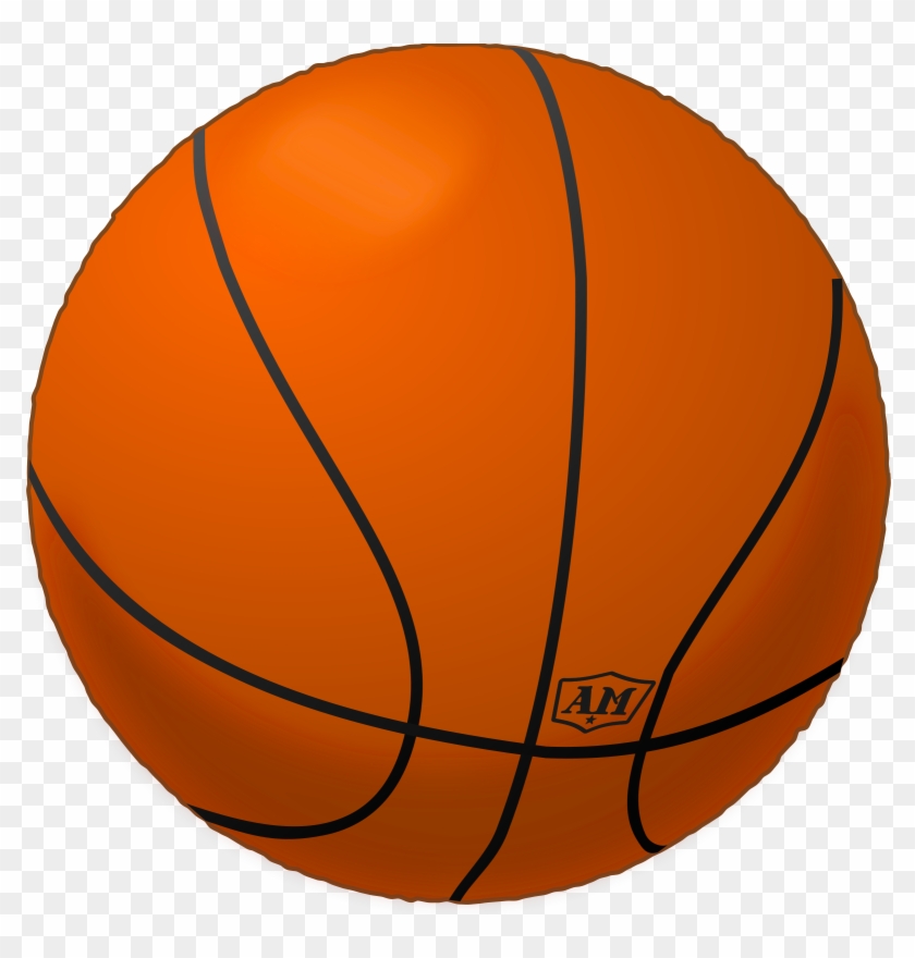 Basketball Game Clipart - Clip Art Basketball Ball Cartoon #1592282