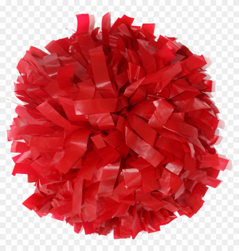 Cheer Clipart Red Silver Pom Pom - Origami #1592336