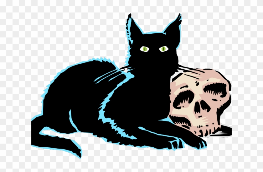 Black Cat Clipart Evil - Cat #1592378