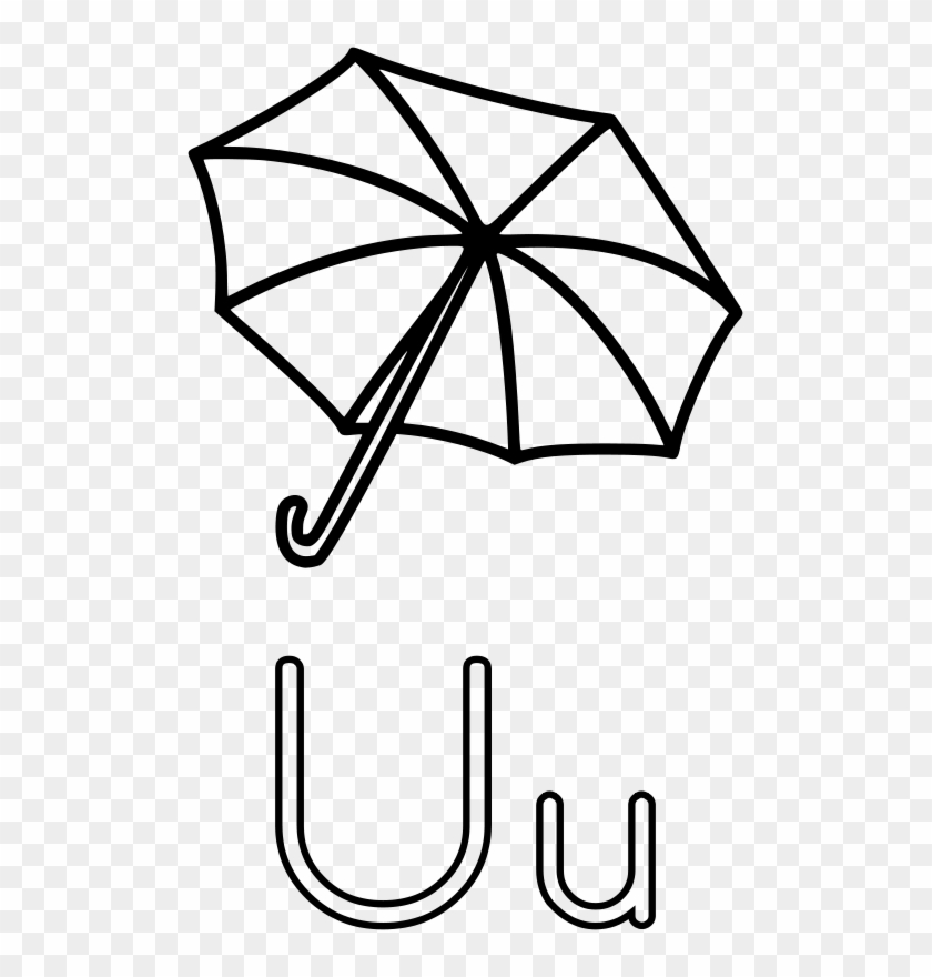 U Is For Umbrella Worksheet #1592394