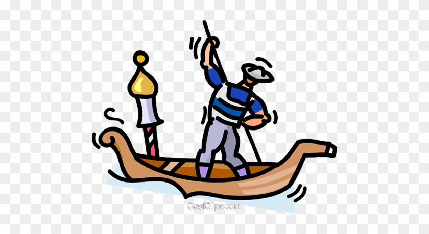 Gondola Royalty Free Vector Clip Art Illustration - Gondola Royalty Free Vector Clip Art Illustration #1592424